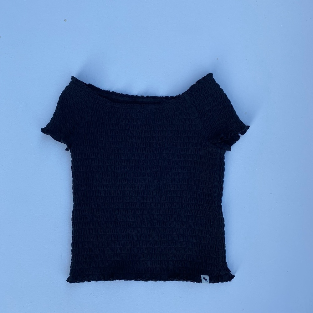 Ruched Off The Shoulder Top